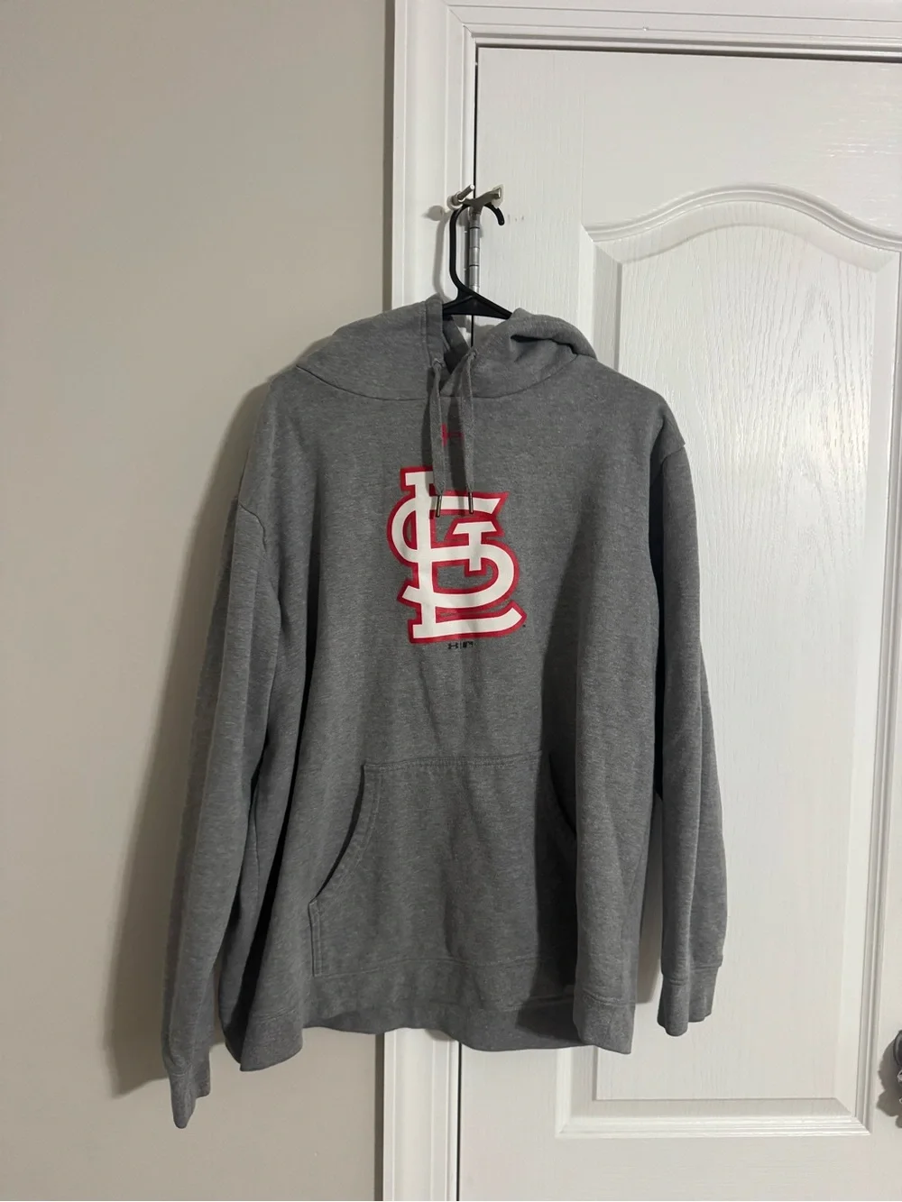 St. Louis Cardinals Gray Pullover Hoodie – Men's Baseball Logo Sweatshirt